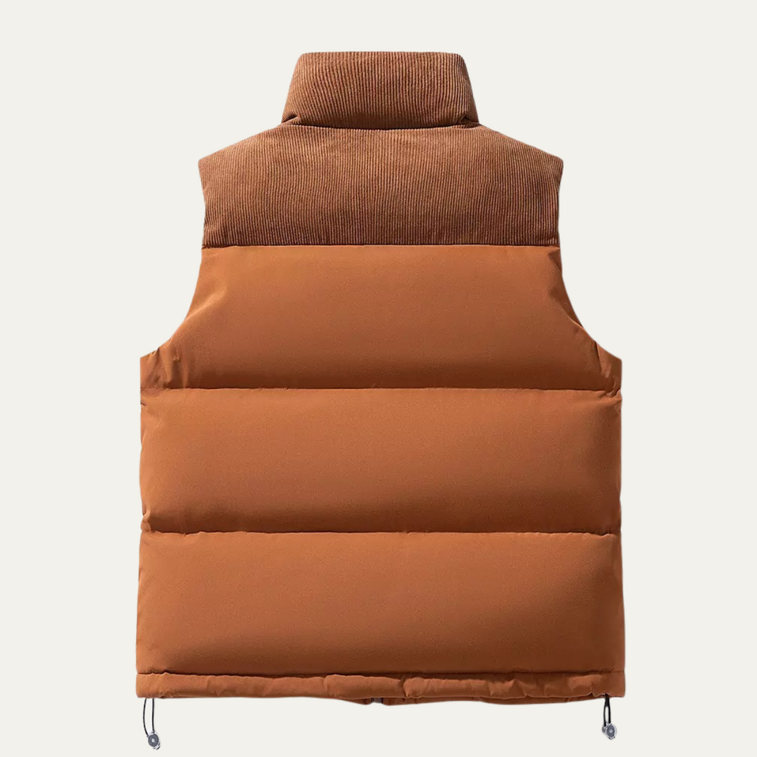 The Port Isaac Men's Stylish Quilted Puffer Vest