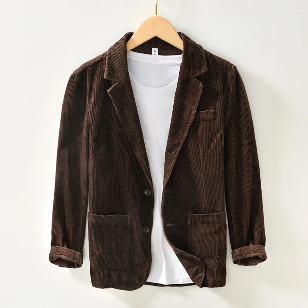 The Paddington Men’s Casual Corduroy Business Casual Work Jacket