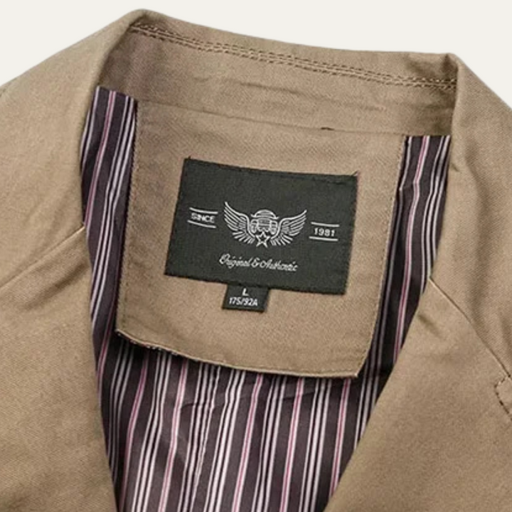The Prestbury Men's Casual Lightweight Cotton Blazer