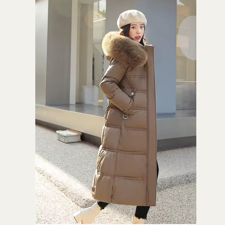 Women's Hooded Quilted Puffer Coat
