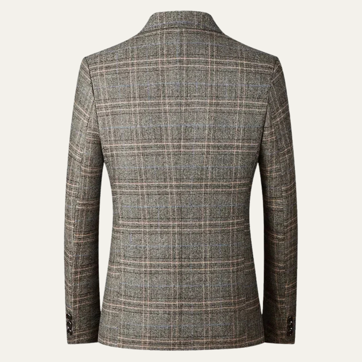 The Glenview Men’s Classic Slim Fit Single Breasted Blazer