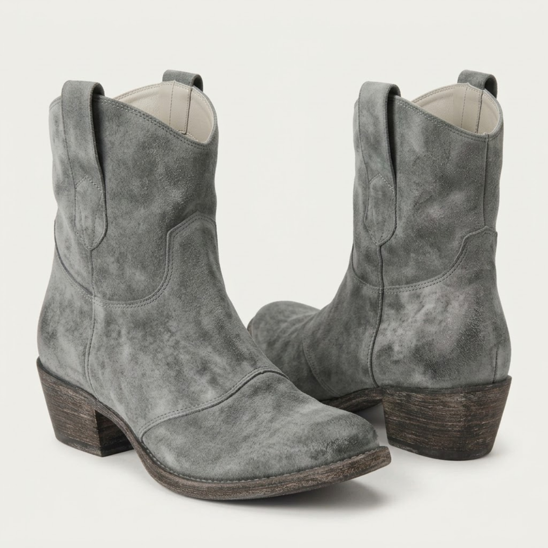 Women's Vintage Western Ankle Boots