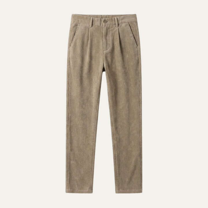 The Crestwood Lane Men’s Elastic Waist Corduroy Casual Pants