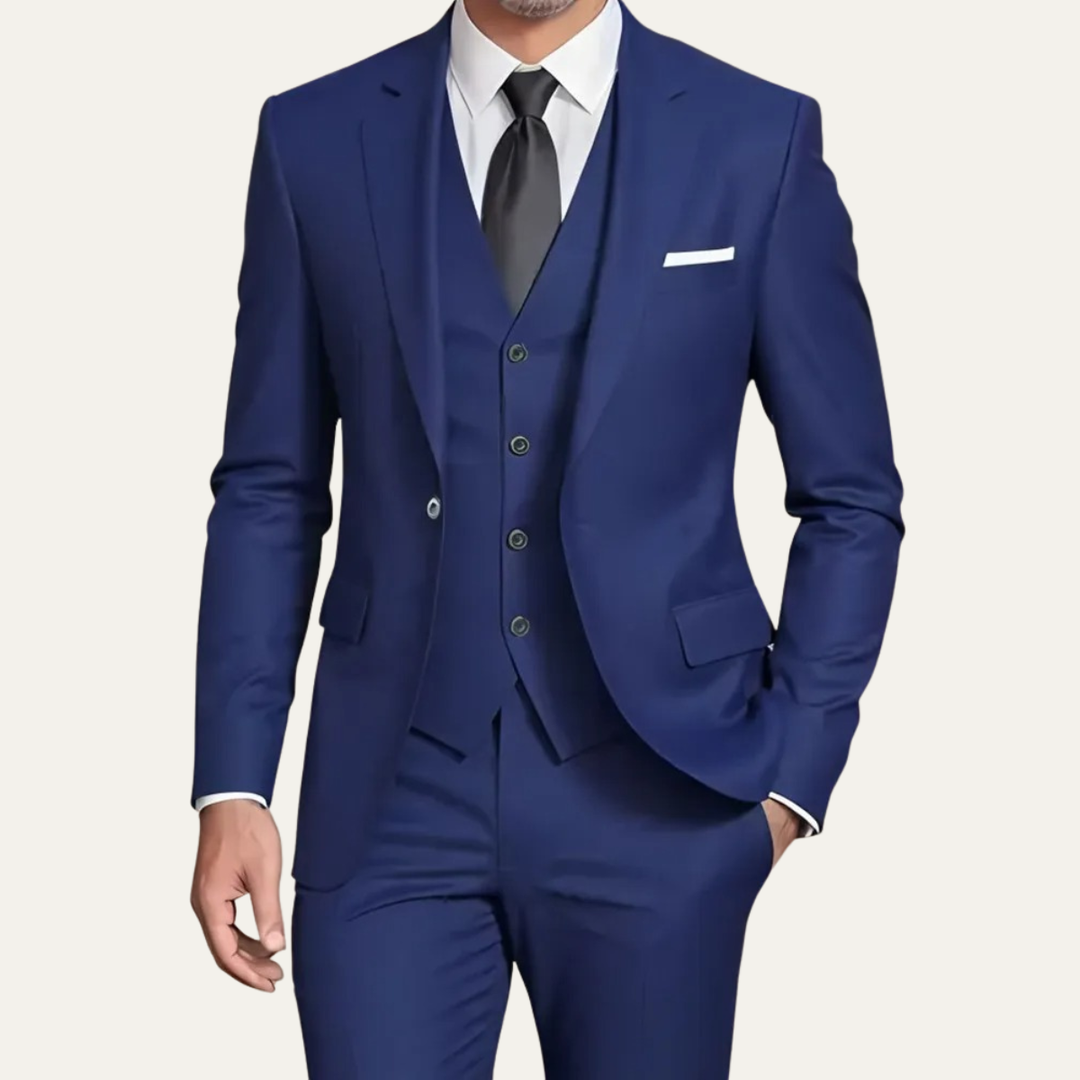The Willowdale Men’s Luxury Three Piece Formal Business Suit