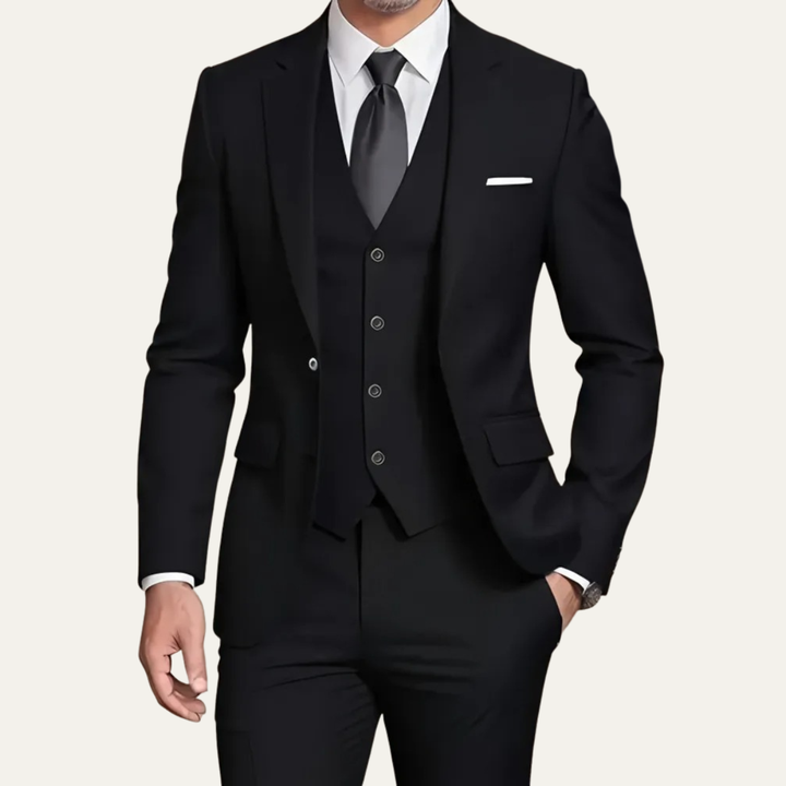 The Glendale Men’s Elegant Three Piece Formal Business Suit