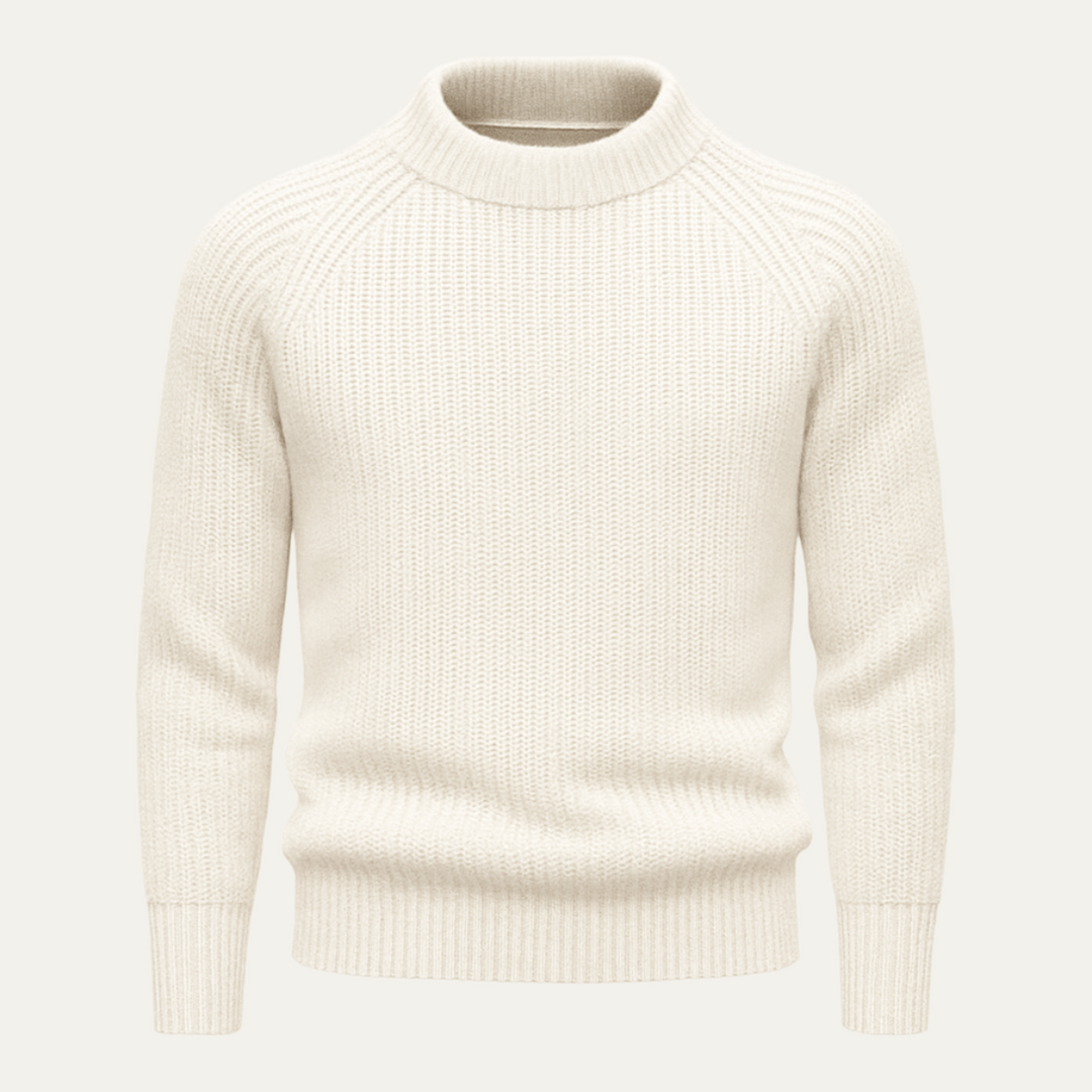 The Ely 100% Cashmere Crewneck for Men