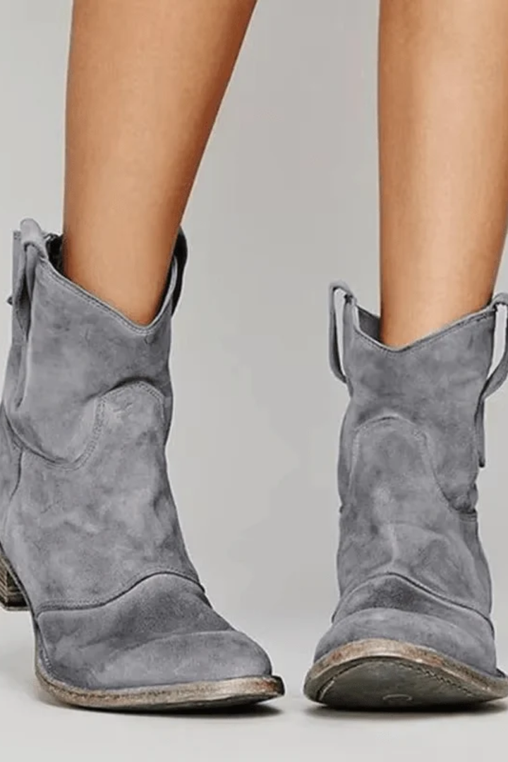 Women's Vintage Western Ankle Boots