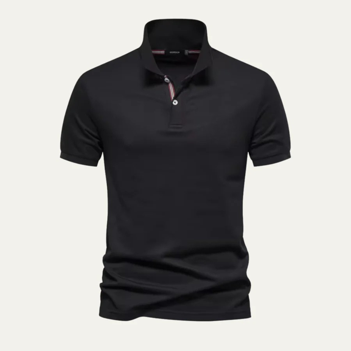 The Elmwood Men’s Cotton Smart Polo Shirt