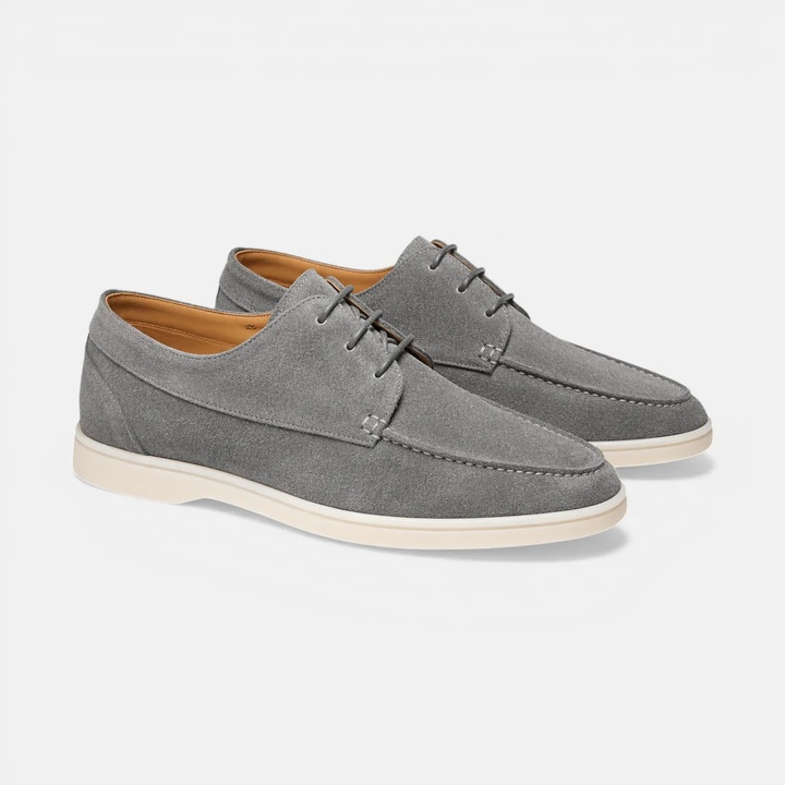 Men's Suede Lace-Up Dress Shoes