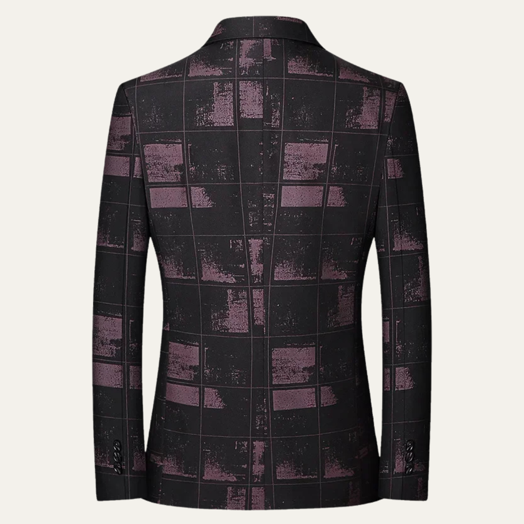 The Glenview Men’s Classic Slim Fit Single Breasted Blazer