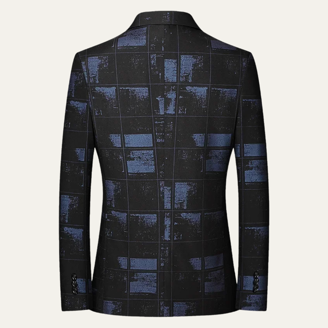 The Glenview Men’s Classic Slim Fit Single Breasted Blazer