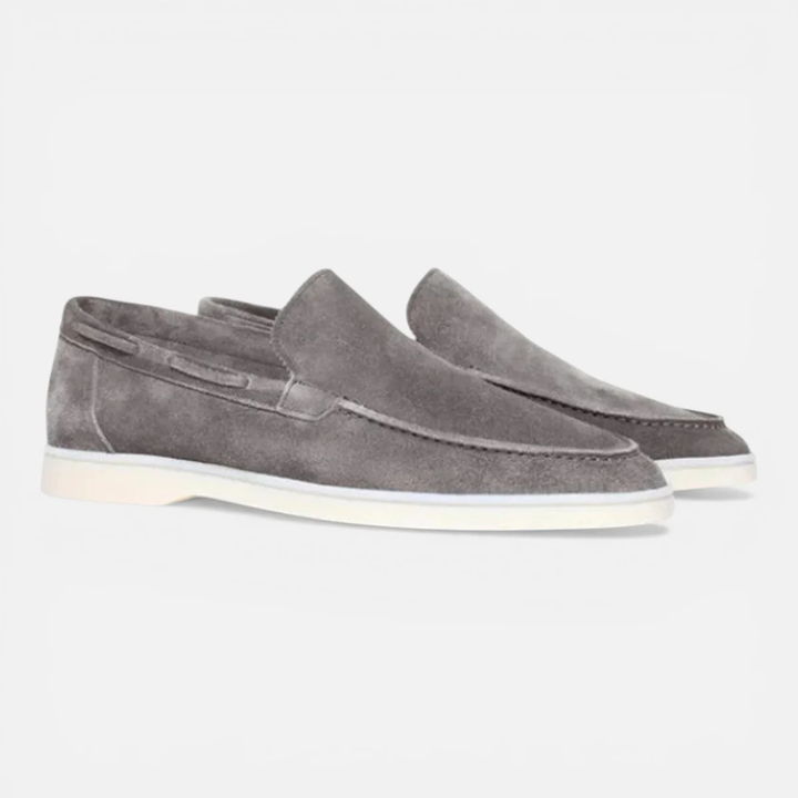 The Brookstone Men’s Suede Casual Loafers