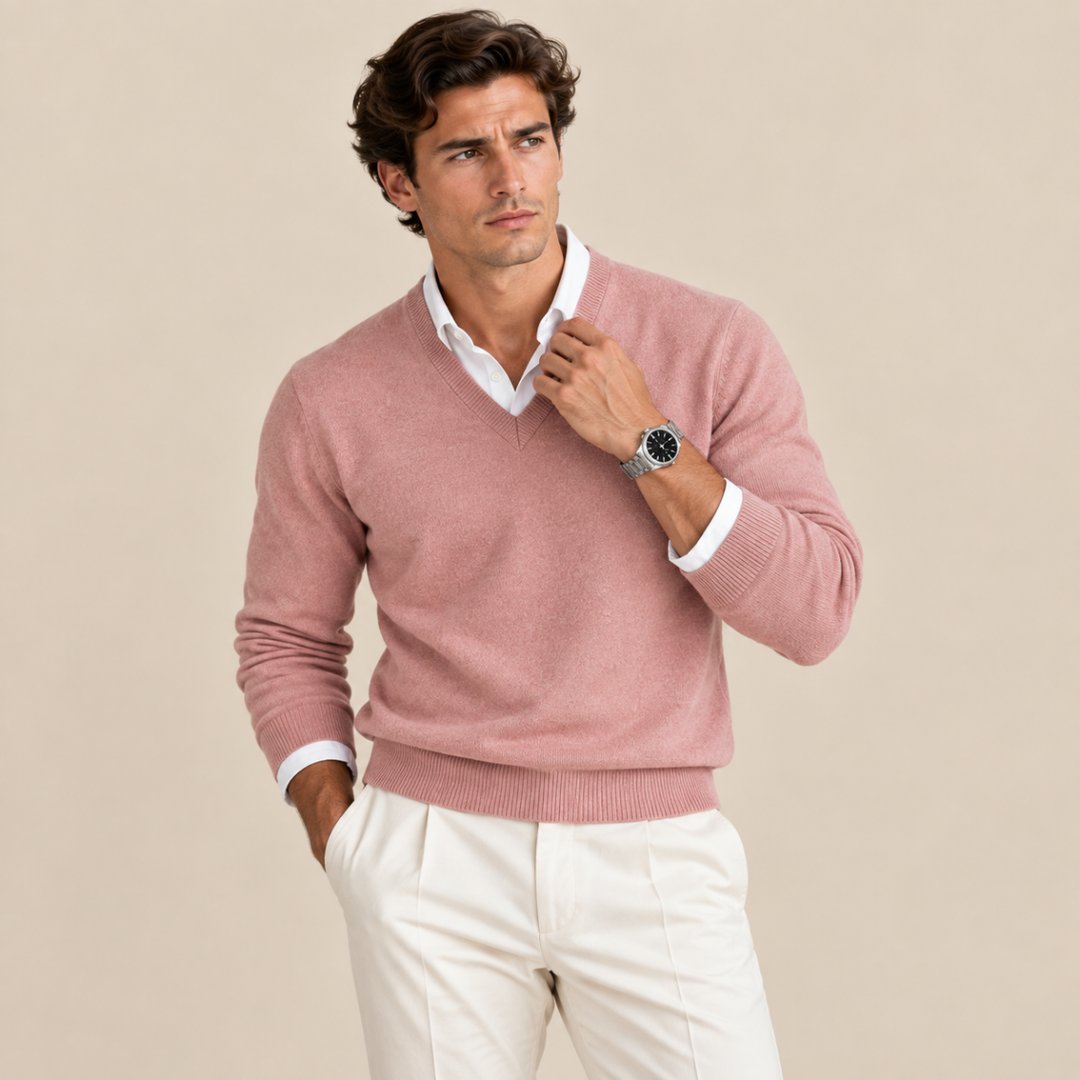 The Cleveland Cashmere Sweater for Men