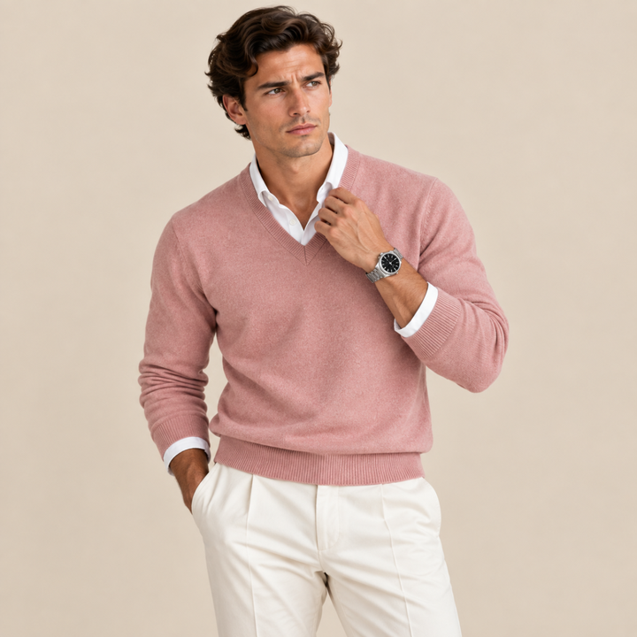 The Cleveland Cashmere Sweater for Men