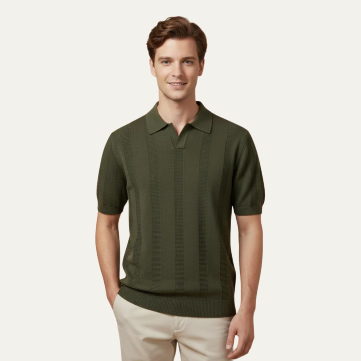 The Lodi Men’s Casual Knit Polo