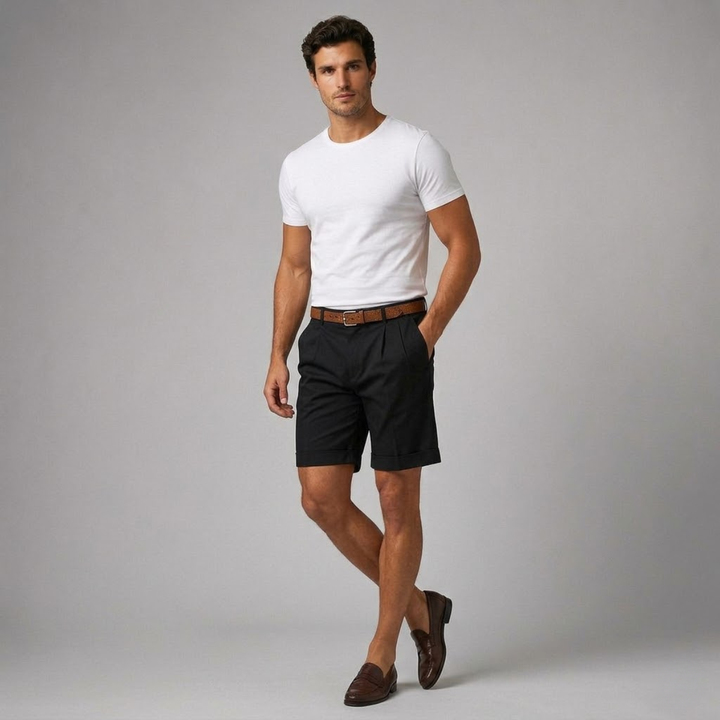 The Henwick Linen Shorts – Tailored Summer Shorts for Men
