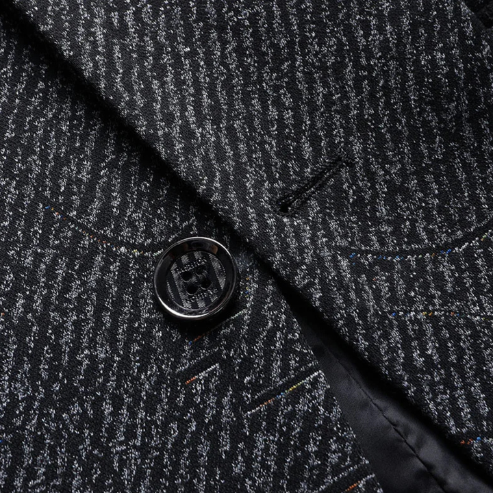 The Sassicaia Men’s Slim Fit Smart Casual Checked Blazer
