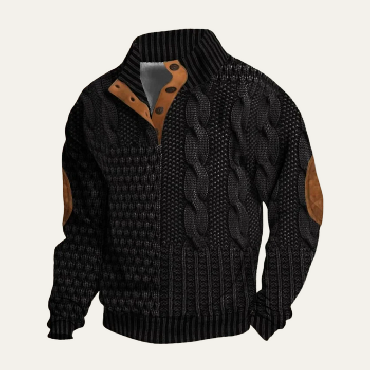 The Kingsley Men’s Luxury Knit Sweater