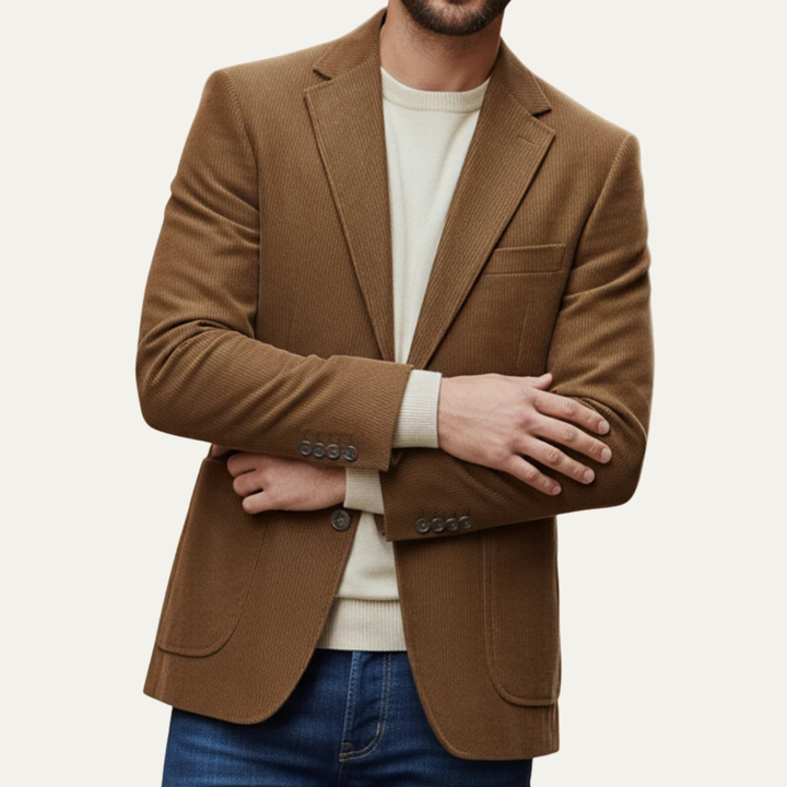 The Maplewood Park Men’s Vintage Corduroy Casual Blazer