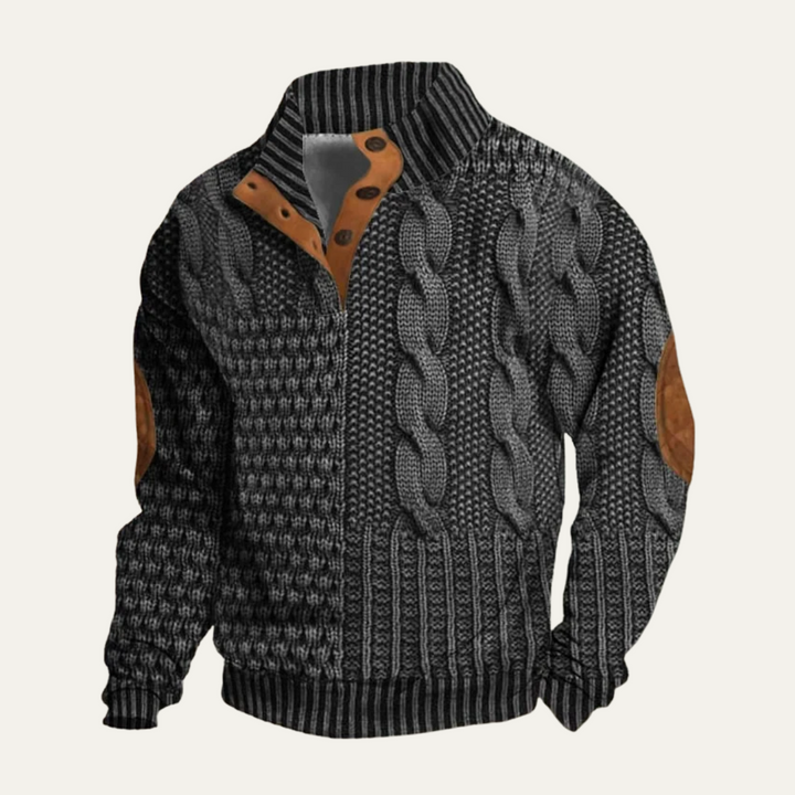 The Kingsley Men’s Luxury Knit Sweater