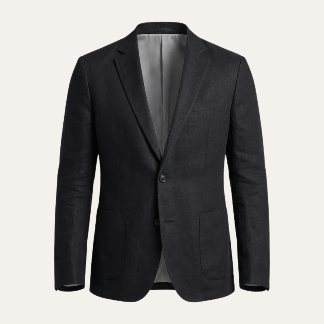 The Belmont Men’s Casual Summer Linen Blazer Jacket