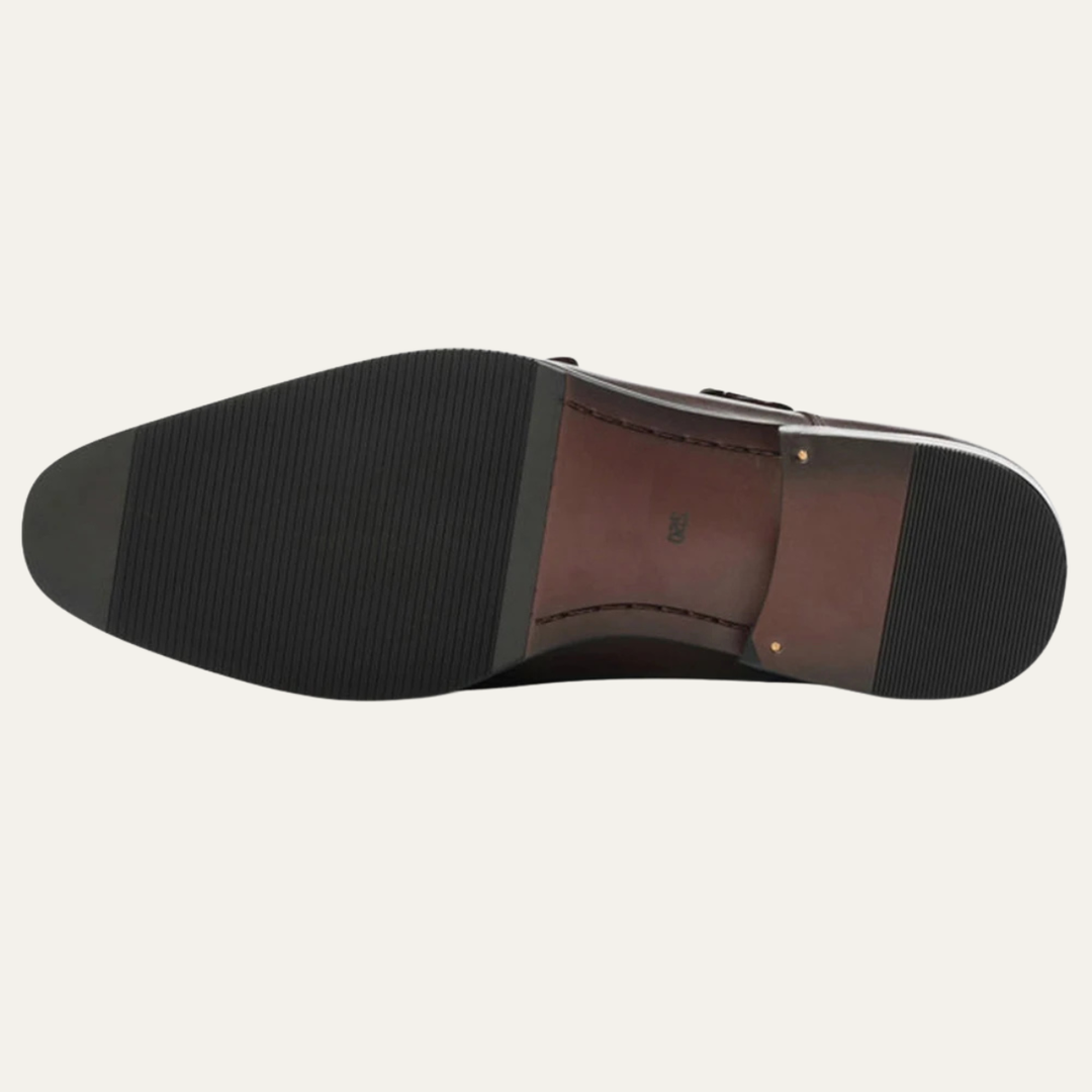 The Fairwood Ridge Men’s Calf Leather Slip On Dress Loafers