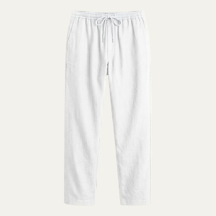 The Larkspur Men’s Cotton Hemp Breathable Straight Leg Pants