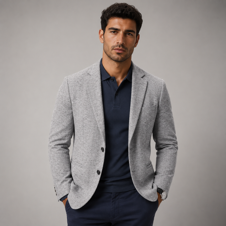The Lakehurst Men’s High End Wool Casual Business Blazer
