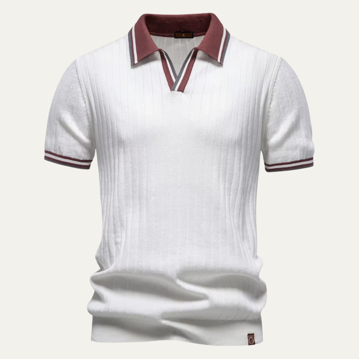 The Timberlake Men’s Knit Polo Shirt