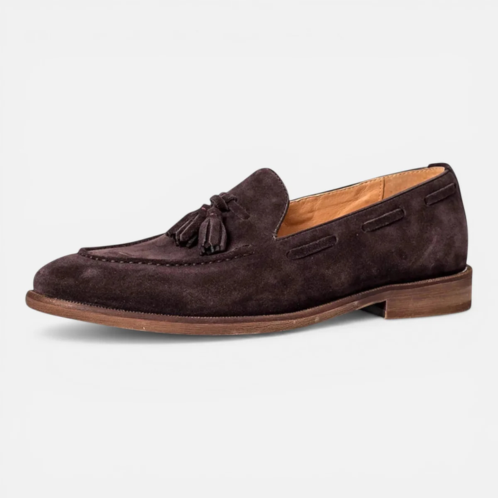 The Stratton Men’s Faux Leather Tassel Loafers