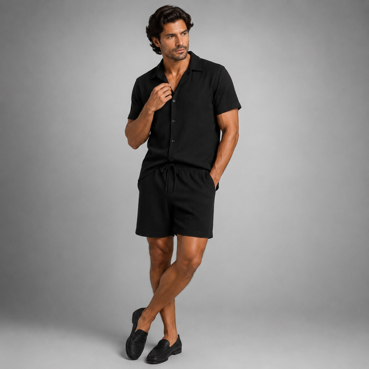 The Corsica Linen Set – Summer Shirt & Pants for Men
