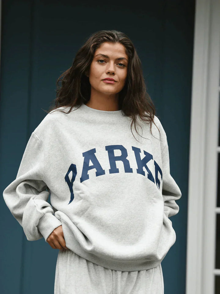 Oversized Varsity Sweatershirt & Hoodie