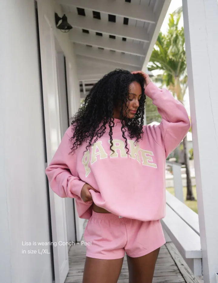 Oversized Varsity Sweatershirt & Hoodie