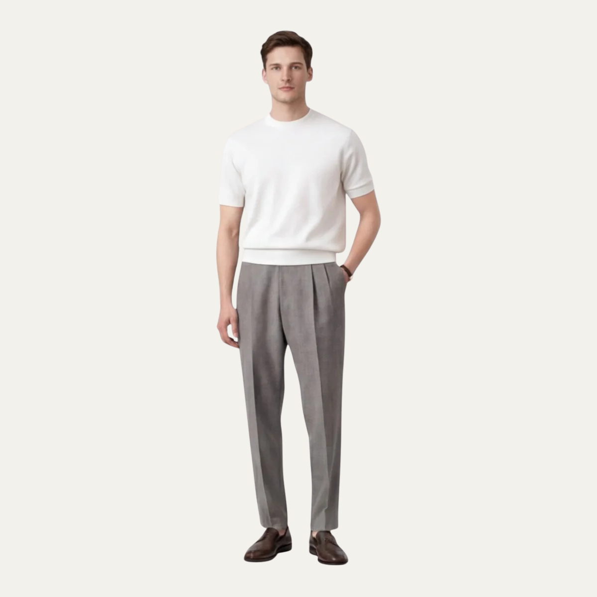 The Fairmont Men’s Cotton Crew Neck T-shirt