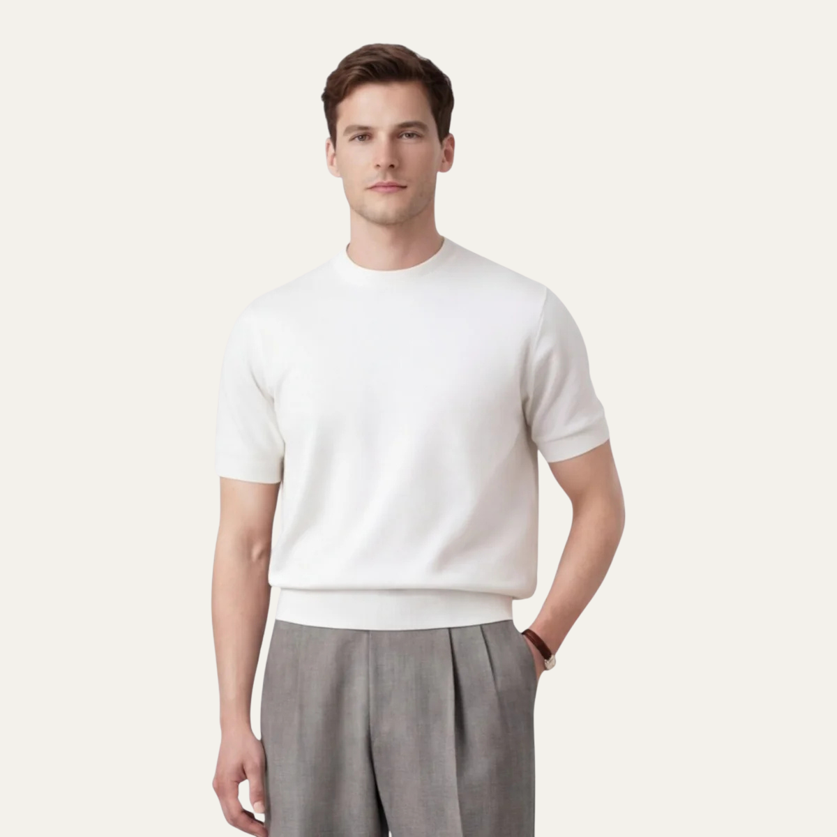 The Fairmont Men’s Cotton Crew Neck T-shirt