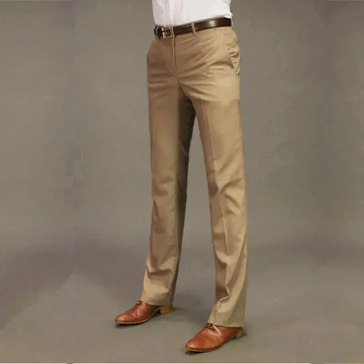 The Monza Men’s Slim Fit Wrinkle Resistant Business Dress Pants