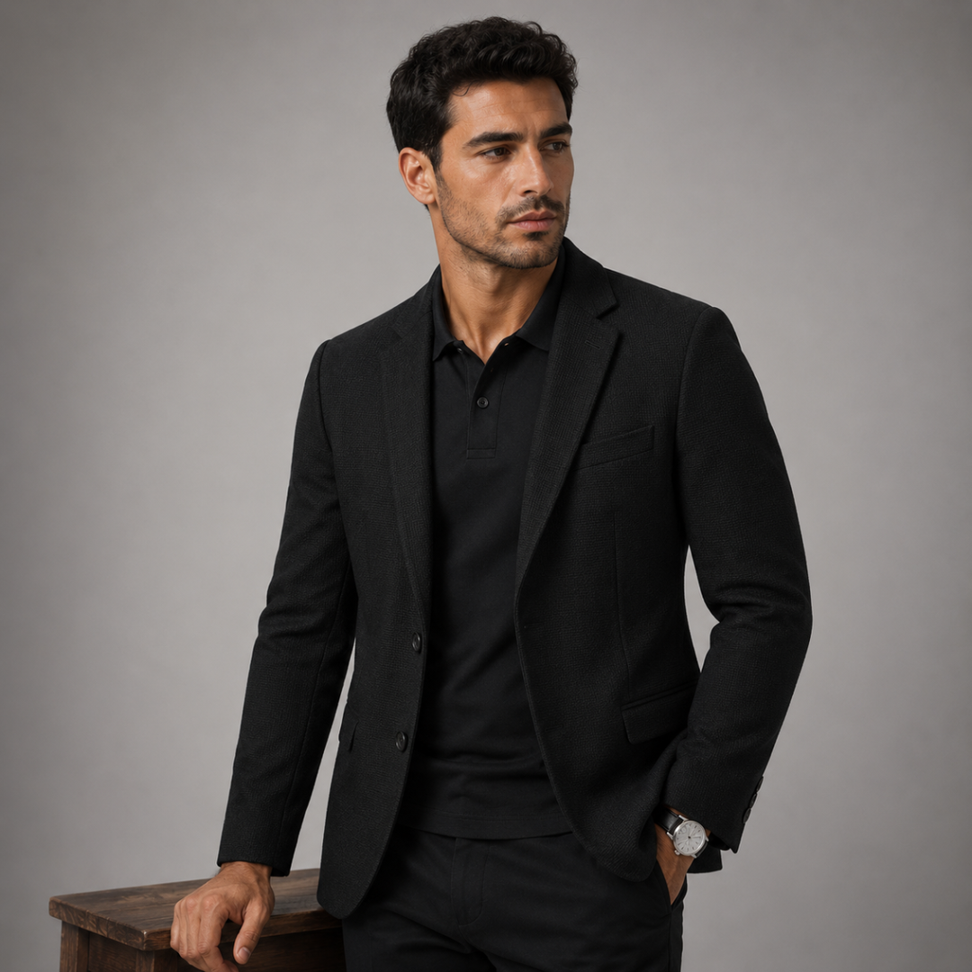 The Lakehurst Men’s High End Wool Casual Business Blazer