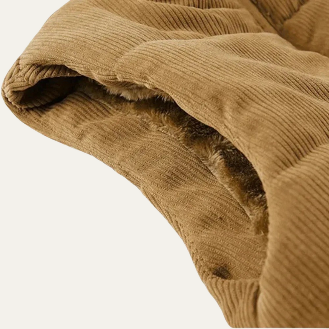 The Penzance Men's Corduroy Lighweight Quilted Vest