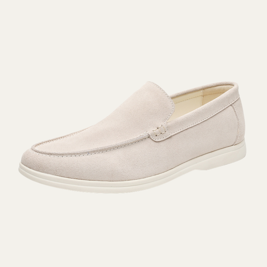 The Lorne Men’s Lightweight Casual Suede Slip On Loafers