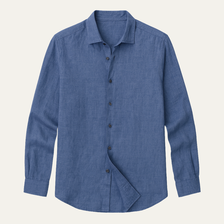 The Tribeca Men’s Casual Linen Button Down Summer Shirt