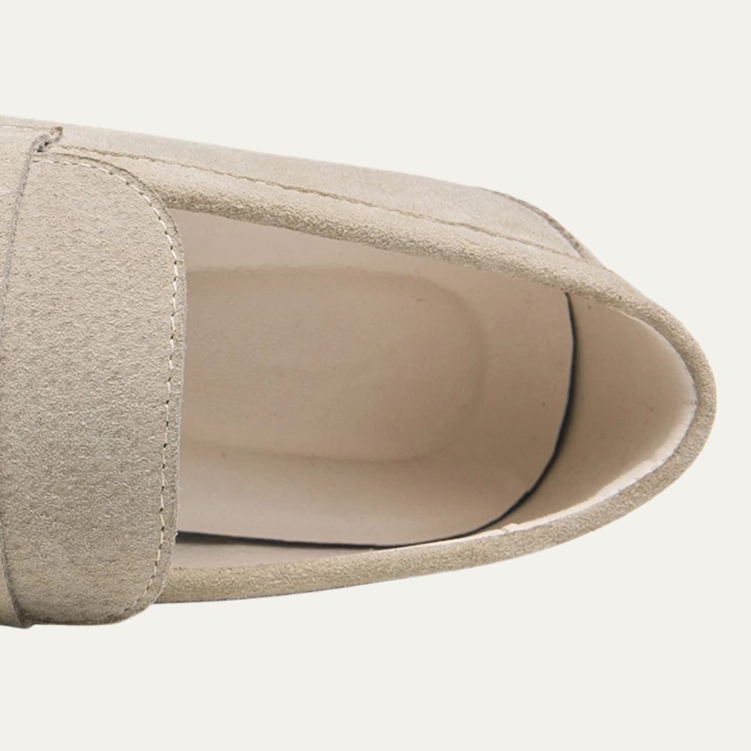 The Daylesford Men’s Classic Slip On Suede Loafers