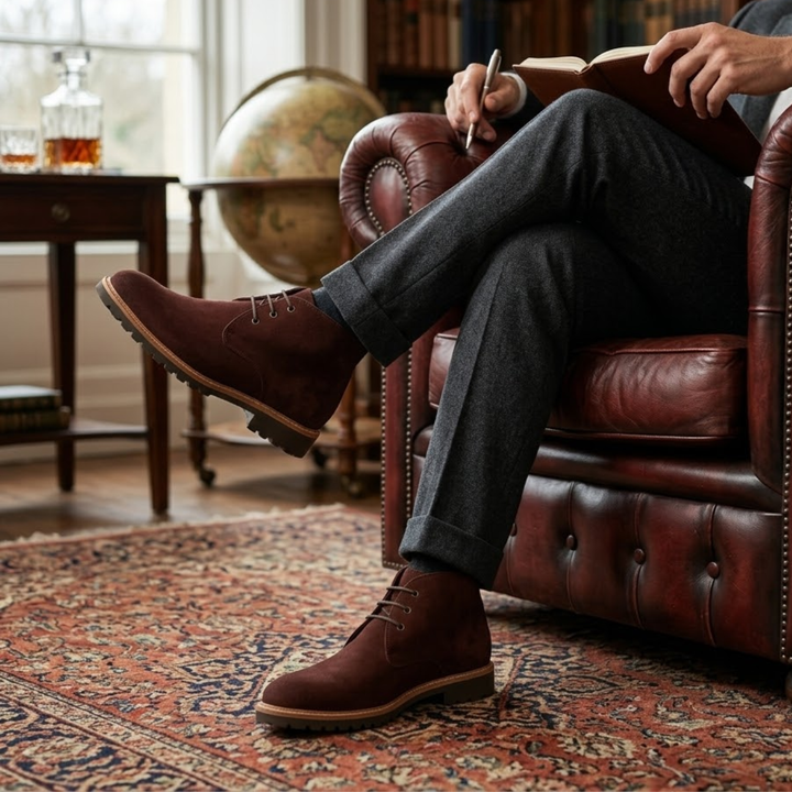 The Argenta Men's Suede Chukka Boots