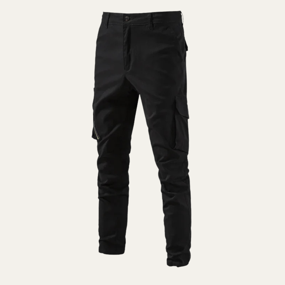The Preston Men’s Casual Slim Fit Cargo Jogging Pants