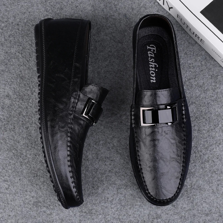 The Willowbend Men's Business Leather Slip On Loafers