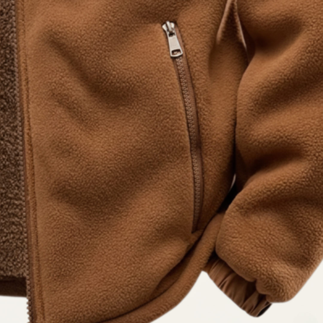 The Hearthstone Men’s Fleece Lined Warm Hooded Jacket