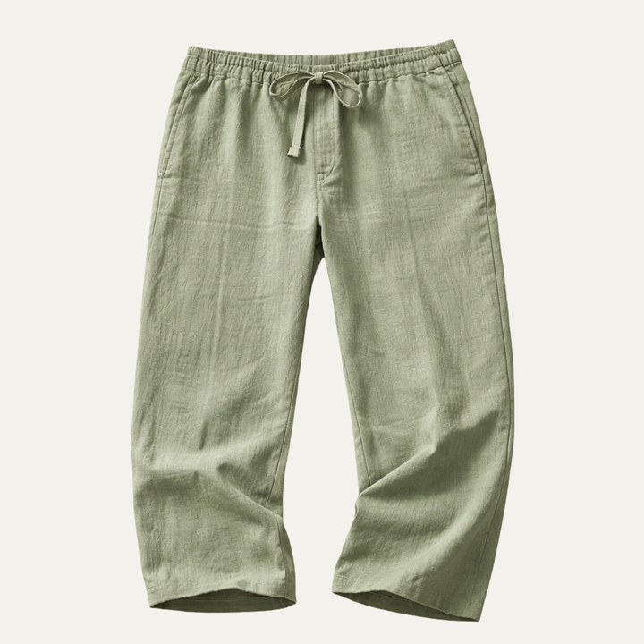 The Wakefield Men’s Breathable Linen Tapered Pants
