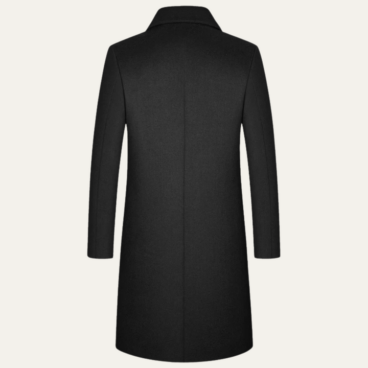 The Ascot Men's Elegant Long Winter Smart Coat