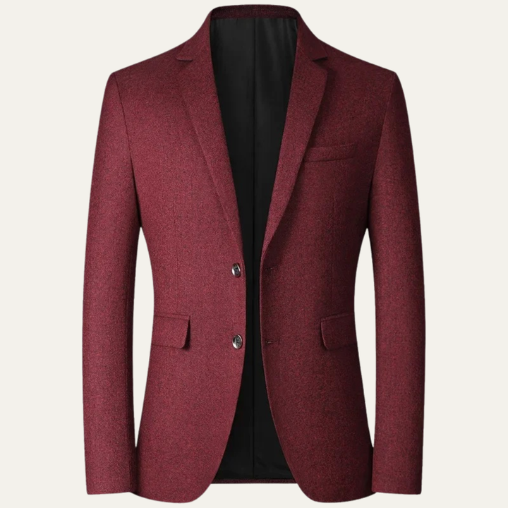 The Glendale Men’s  Slim Fit Turn Down Collar Suit Business Blazer