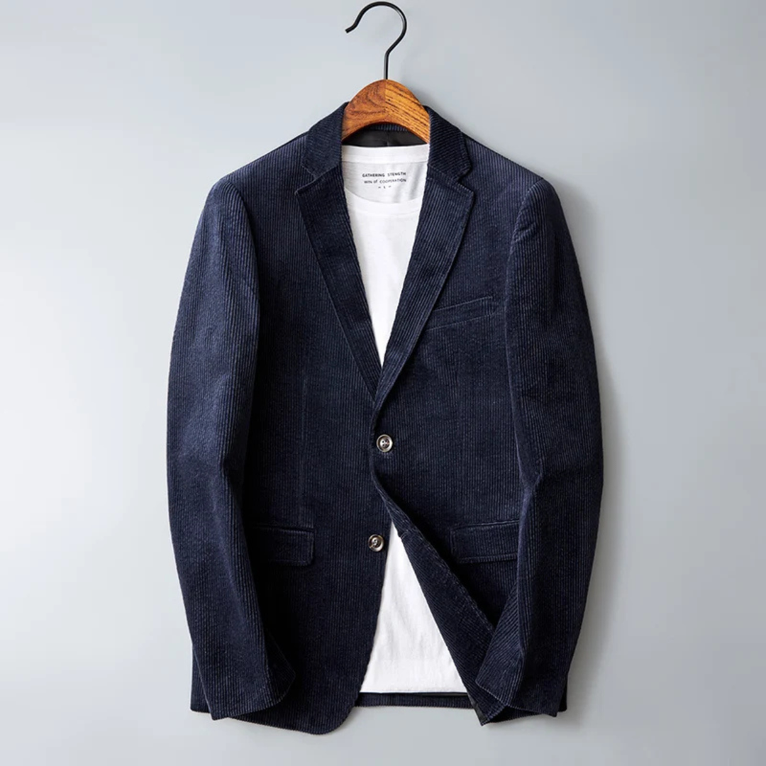 The Giglio Men’s Slim Fit Corduroy Blazer Suit