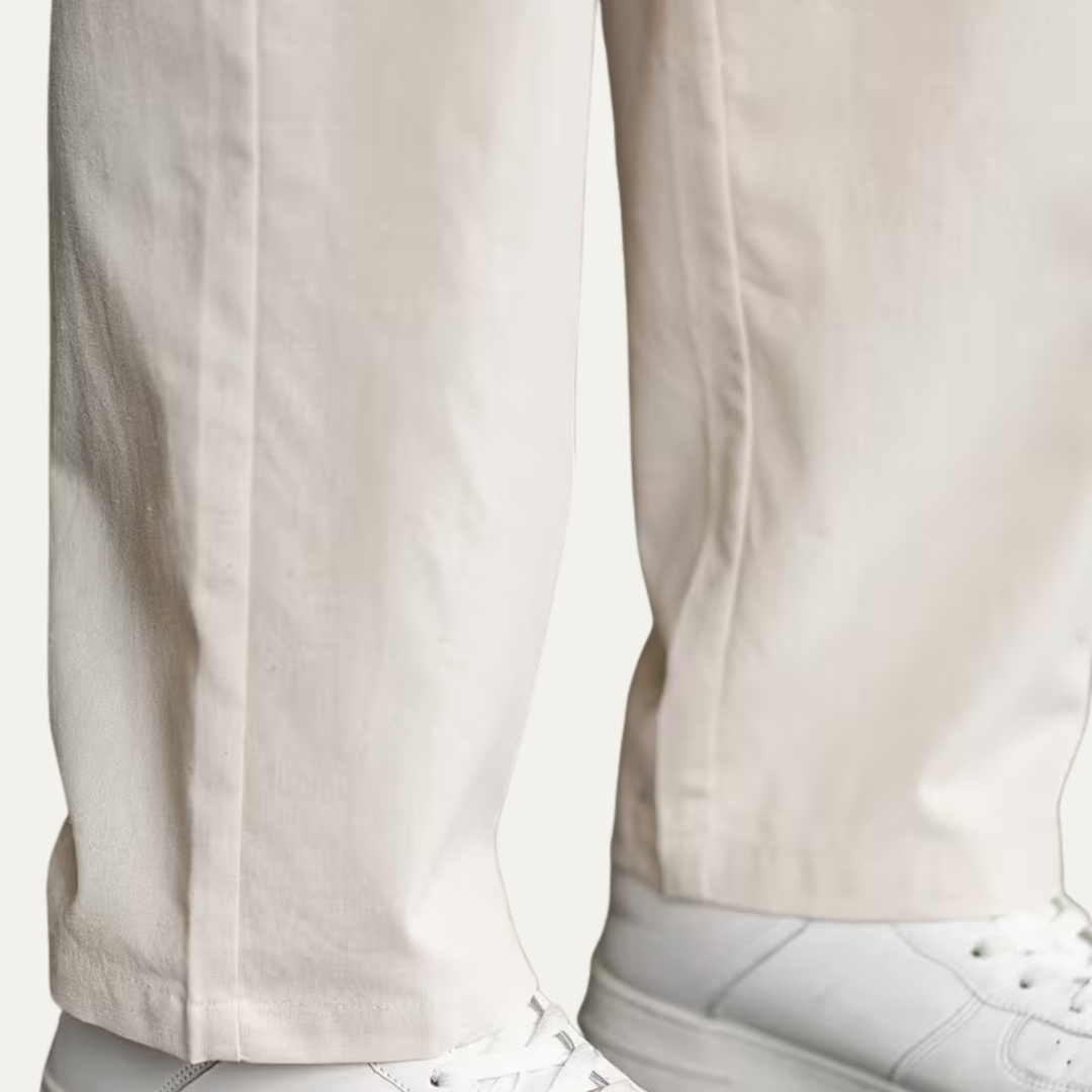 The Sunshine Coast Men’s Double Pleat Tailored Suit Smart Dress Pants